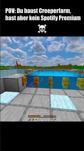 Minecraft, aber ohne Spotify Premium 😭💀