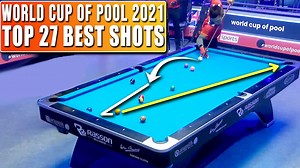 Taking a look at the top 27 best shots of the World Cup of Pool from 2021. | KAMUI Brand
