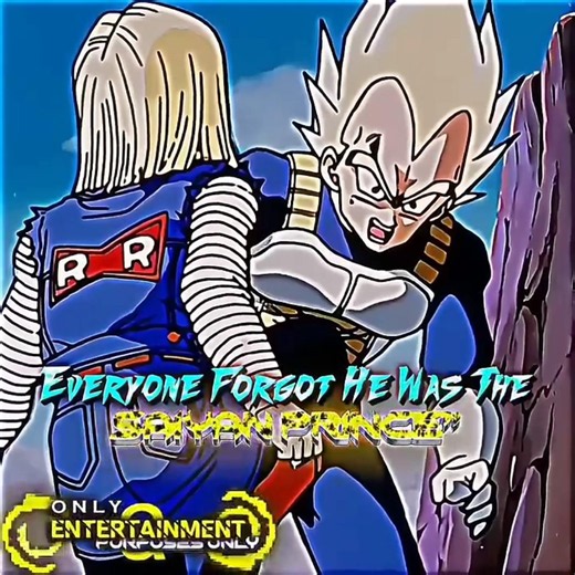 Everyone Forgot He Was The Saiyan Prince 👑🔥