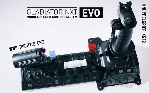 VKB二战油门和摇杆组合