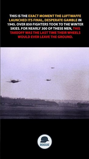 The Luftwaffe's Final, Fatal Gamble