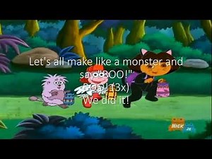 We Did It! From Dora the Explorer - Boo! with lyrics