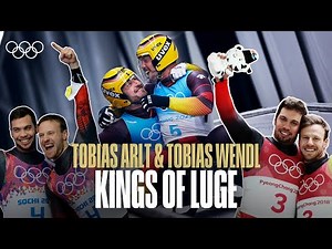 Two for Gold: Tobias Arlt + Tobias Wendl 🥇🇩🇪 | Winter Olympics | Athlete Highlights