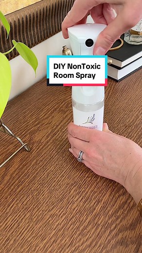 How to make room spray and fabric spray with essential oils #roomspray #linenspray #homehacks #tiptok #lowtoxhome