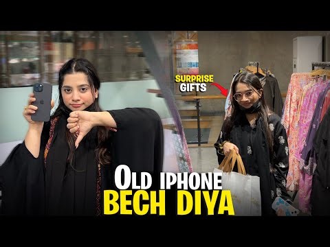 Momina ne old iphone sale karke sare paise mujhe de diye🥹| Apni Saali ko dresses gift kardiye😍