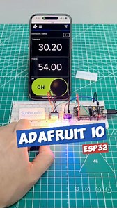 155K views · 417 reactions | DIY IoT Dashboard with ESP32 and Adafruit Industries ‘s Adafruit IO in Minutes! #diy #arduino #electronics #maker #sunfounder #esp32 #iot | SunFounder OpenSource | Facebook
