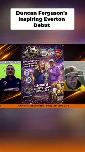 A look at the career of Duncan Ferguson, the charismatic football player. This video will tell you about his impact on fans, particularly his time at Everton. Learn about his inspiring presence. #DuncanFerguson #Everton #FootballLegend #Inspiration #Football