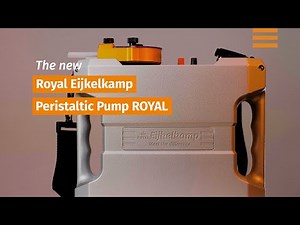 The Peristaltic Pump ROYAL: Groundwater Sampling Made Easy