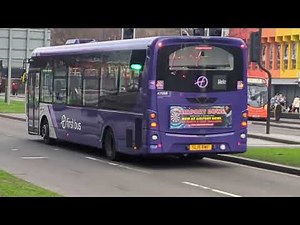 Here is the First bus 47688 on the X74 in Slough Friday 26 December 2025