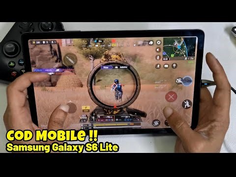 Max Graphics and FPS of COD Mobile on Samsung Tab S6 Lite
