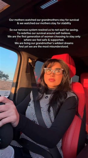 Now here comes my controversial opinion. The “boss babe era” is not natural. It’s glorification is really just a mask for our insecurity of a man’s instinct to protect and provide. This leaves men feeling unvalued. Because for generations, their value was based on being needed. But we watched our matriarchs get ab*sed by men who promised to protect and attach conditions to providing. Our brain chemistry was rewired to say “it ends with us.” And that’s why so many of us our single. My honest opin