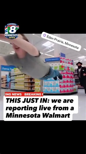 Channel 8 Minnesota | BREAKING NEWS 🚨 CHANNEL 8 MINNESOTA THIS JUST IN: Chaos erupts at Eden Prairie Walmart as shoppers rush aisle 7 after reports of a “price... | Instagram