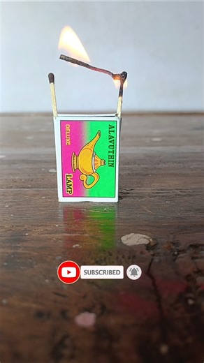 Matchbox 🔥 science experiment 😱🧪 #shorts #experiment