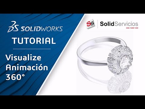SOLIDWORKS TUTORIAL ➤ Animación 360° | Visualize