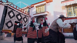 1.1K views · 127 reactions | A fusion of Tibetan ethnic culture featuring Tibetan sweet tea and a local musical instrument liuxianqin, or six-stringed plucked instrument, and coffee and street dance, showcases the contemporary life of local people in Lhasa, the regional capital. #Tibet | China Vibes | Facebook
