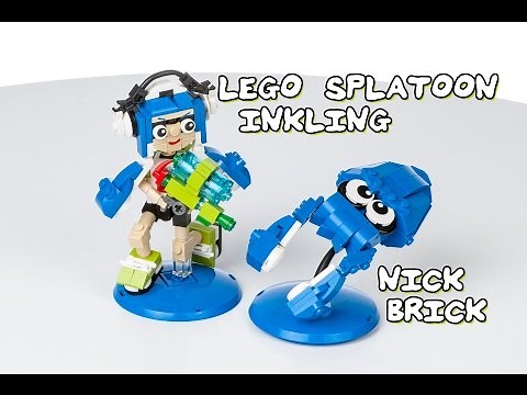 LEGO Splatoon 🔹 LEGO Inkling figure!