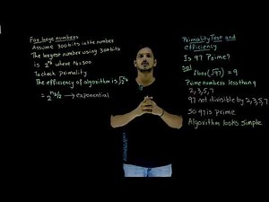Primality Test and Efficiency || Lesson 52 || Cryptography || Learning Monkey ||
