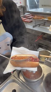 1.7K views · 1.5K reactions | Best Hot Dogs in NYC The New York Hot Dog King #food #nycfoodies #hotdog #nyc #shorts #asmr #grilled #jumbohotdog #mustard #nycfoodies #newyorklocals #nyhotdogs #ketchup #beef #streetfood | The Hot Dog King | Facebook