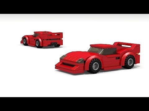 LEGO Ferrari F40 Instructions