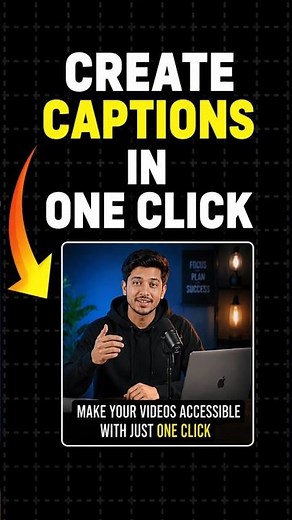 Generate Captions in 1 Tap 🚀 | Best FREE Auto Subtitle App (2026)