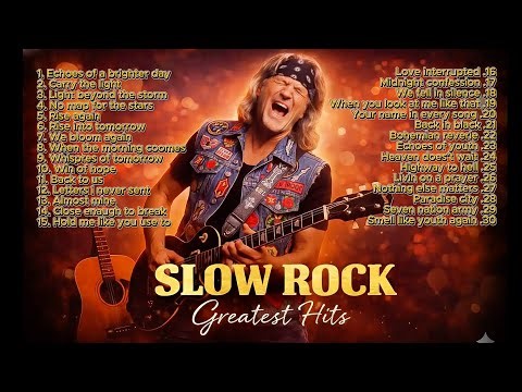 Slow Rock Greatest Hits 🎸 | Emotional Rock Ballads for Late Night Souls