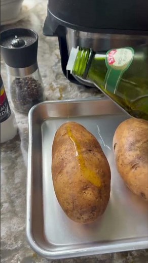 Air Fryer Baked Potatoes