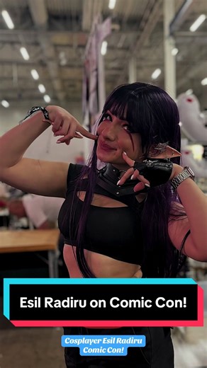 So this amazing cosplayer took the time for a movie chat at Comic Con! Esil Radiru from Solo Leveling talked anime and other great series! Which is the best anime series in your opinion? Please comment below! #cosplay #comiccon #sololeveling #esilradiru #esilcosplay @sololeveling.arise_GB @Comicconstockholm