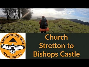 Church Stretton to Bishop's Castle hike on the Shropshire Way.