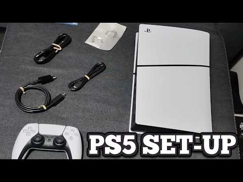 How To Set Up PS5 Digital For The First Time | Complete Setup Guide (Fortnite Edition)