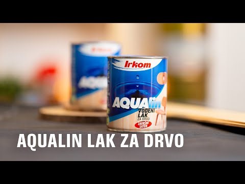 Aqualin lak za drvo / Osnovni i Završni premaz / Pravilna upotreba