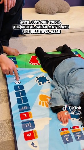 Engaging Digital Salah Mat for Kids - Learn to Pray with Joy