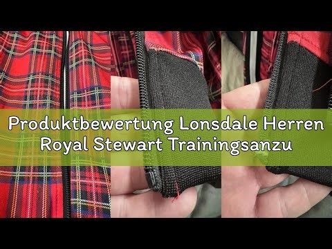 Produktbewertung Lonsdale Herren Royal Stewart Trainingsanzug (1er Pack)