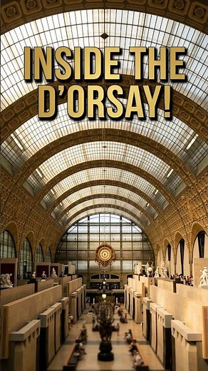 The Famous D'Orsay Museum in Paris #travel #museum #aesthetic