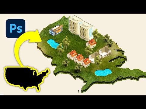 Turn Any Vector Into An Isometric Map With This FREE Photoshop Action
