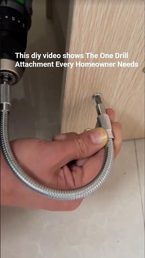 Drill Anywhere! Flexible Extension Rod Demo