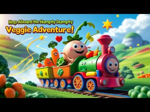🚂🥦 Hop Aboard the Humpty Dumpty Veggie Train! 🥕🚂