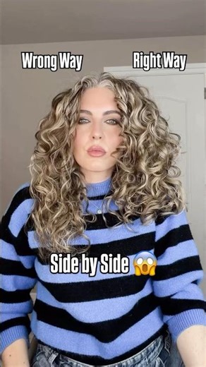 Wrong vs Right #locken #fyp #curls #hairproducts #trending