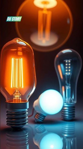 Why Do Light Bulbs Glow? The Fiery Truth vs LEDs #Science #LightBulb #LED #Electricity #Physics