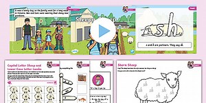 'sh' Lesson Pack - Level 3 Week 3 Lesson 1