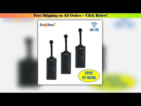 3units SinoTrack 4G+2G Car GPS tracker ST-901AL for motorcycle vehicle real time tracking device