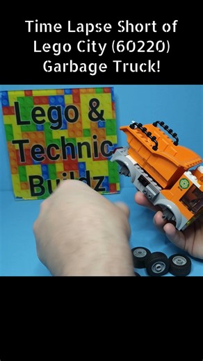 Time Lapse Short of Lego City (60220) Garbage Truck!