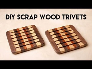DIY Scrap Wood Trivets | Traditional Woodworking vs. CNC How-To