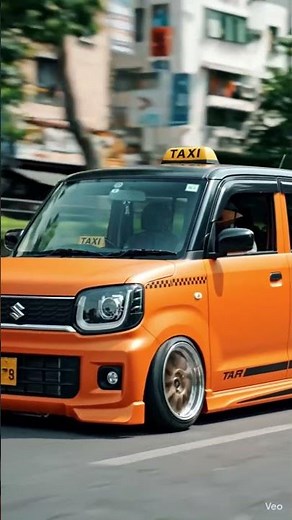 Yellow Taxi Maruti Wagonr 🤩🤩 / #marutisuzuki #modificition #carmodification #automobile #taxicabs