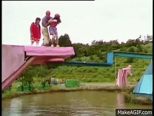 Most Extreme Elimination Challenge - Top 25 Most Painful Eliminations of Season 1 on Make a GIF