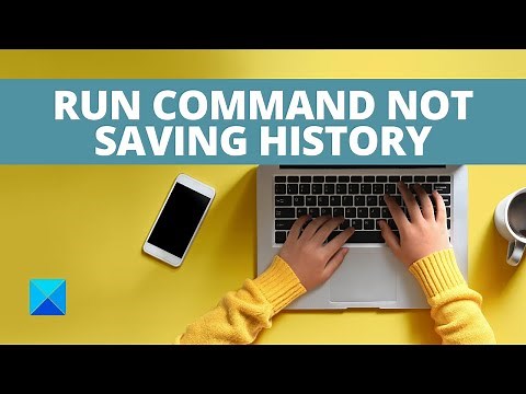Run command not saving History in Windows 11