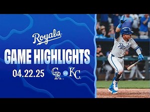 Go-Ahead Fred | Royals Walk-Off Rockies to Open Series