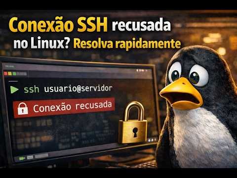 Conexão SSH recusada no Linux? Resolva rapidamente 🔐
