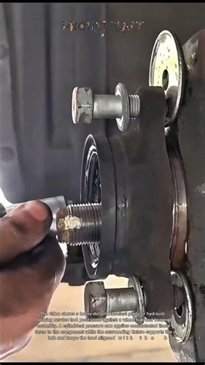 Heavy-Duty Bearing Removal With Hydraulic Force
