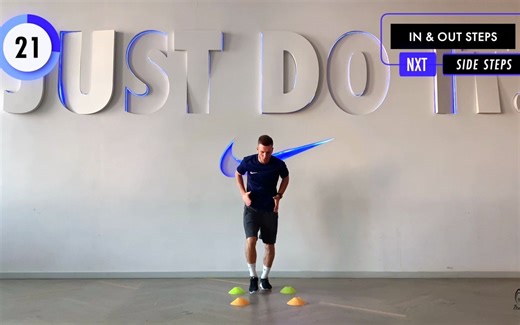 15分钟提升脚下频率有氧练习-每周两次，坚持就进步很大