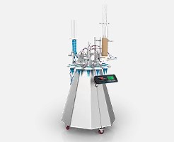 Gyrofiller - Rotary Machine To Fill And Pack Ice Cream Containers - Finamac - Ice Cream, Ice Pop and Chocolate Machines